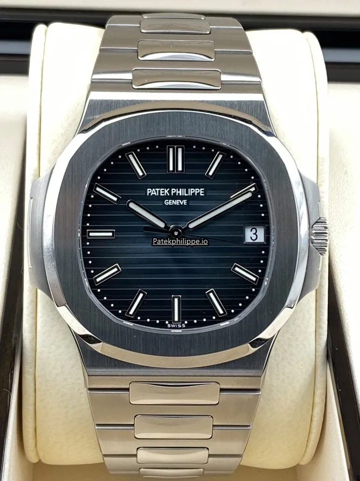 Alternative view of Patek Philippe Nautilus 5711/1a-010 40x38MM Steel Case Automatic