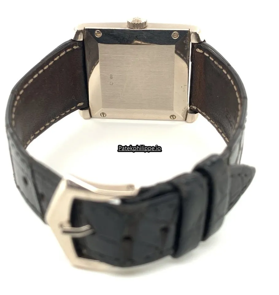 Alternative view of Patek Philippe Gondolo 5014g-001 35x27MM White Gold Case Manual Winding