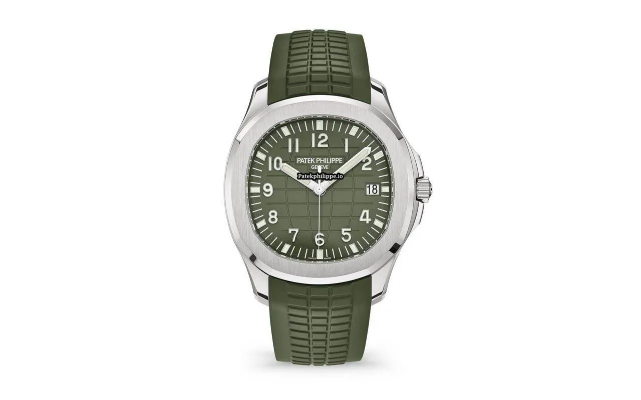 Patek Philippe Aquanaut 5168g-010 42.2MM White Gold Case Automatic