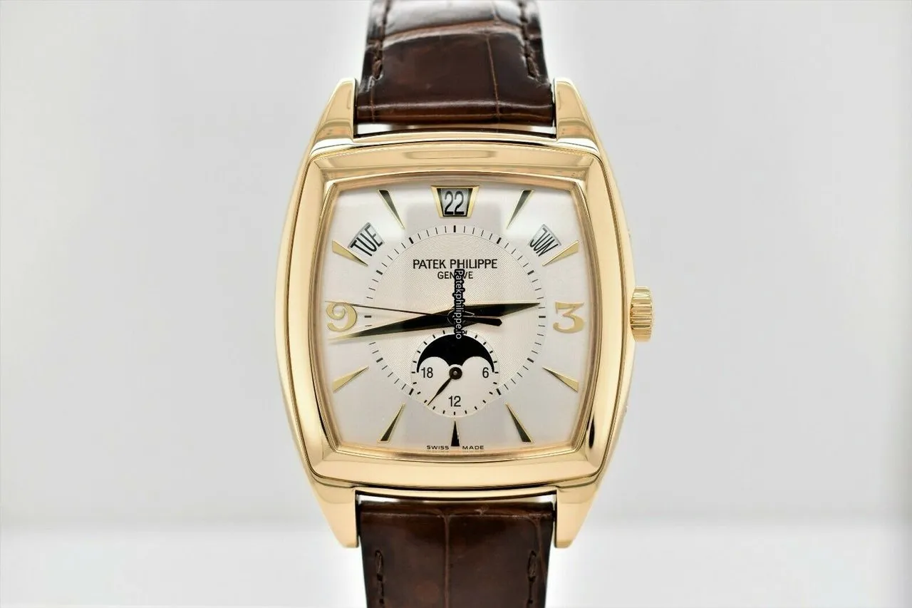 Alternative view of Patek Philippe Gondolo 5135j 40x38MM Yellow Gold Case Automatic