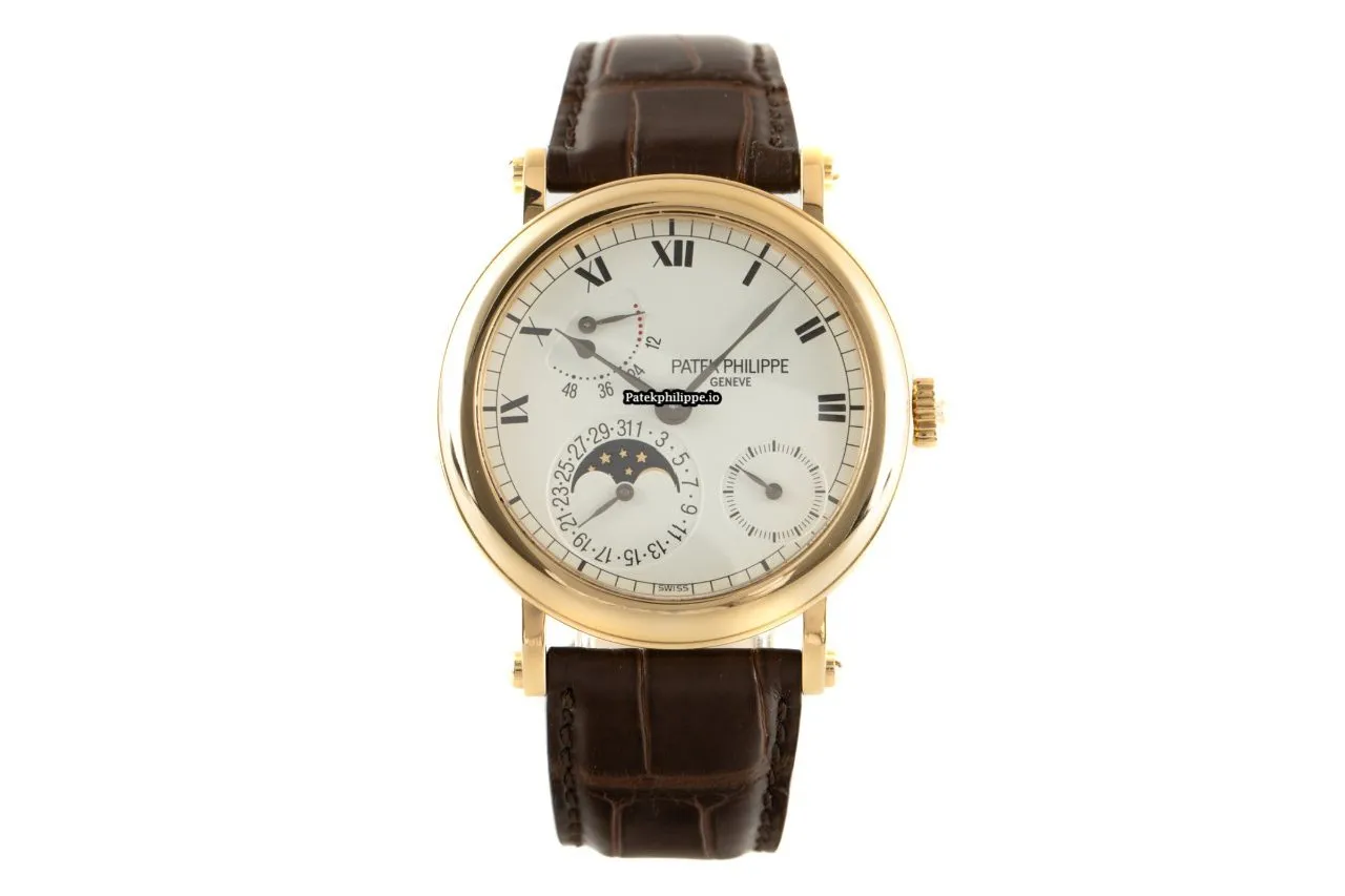 Alternative view of Patek Philippe Complications 5054j-001 35.5MM Yellow Gold Case Automatic