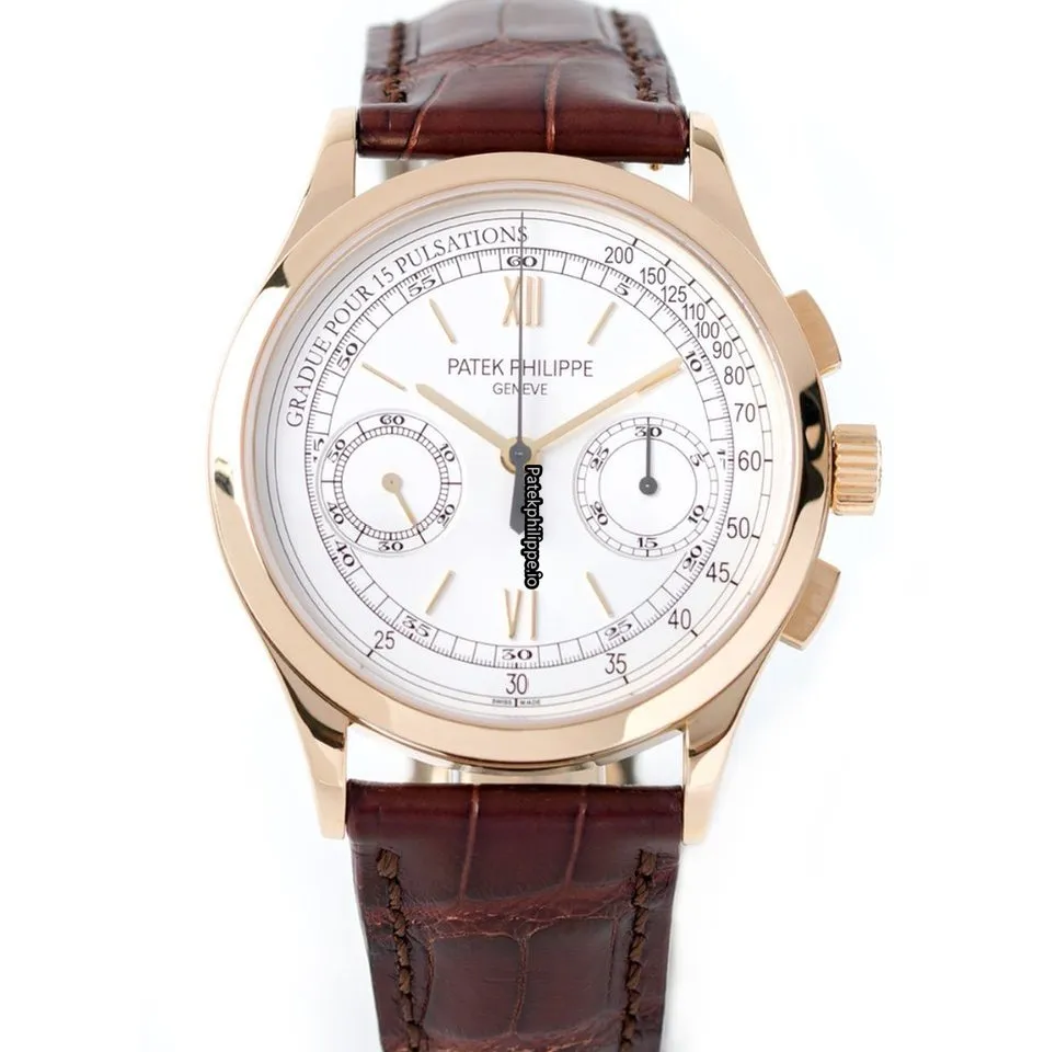 Patek Philippe Chronograph 5170j-001 39MM Yellow Gold Case Manual Winding