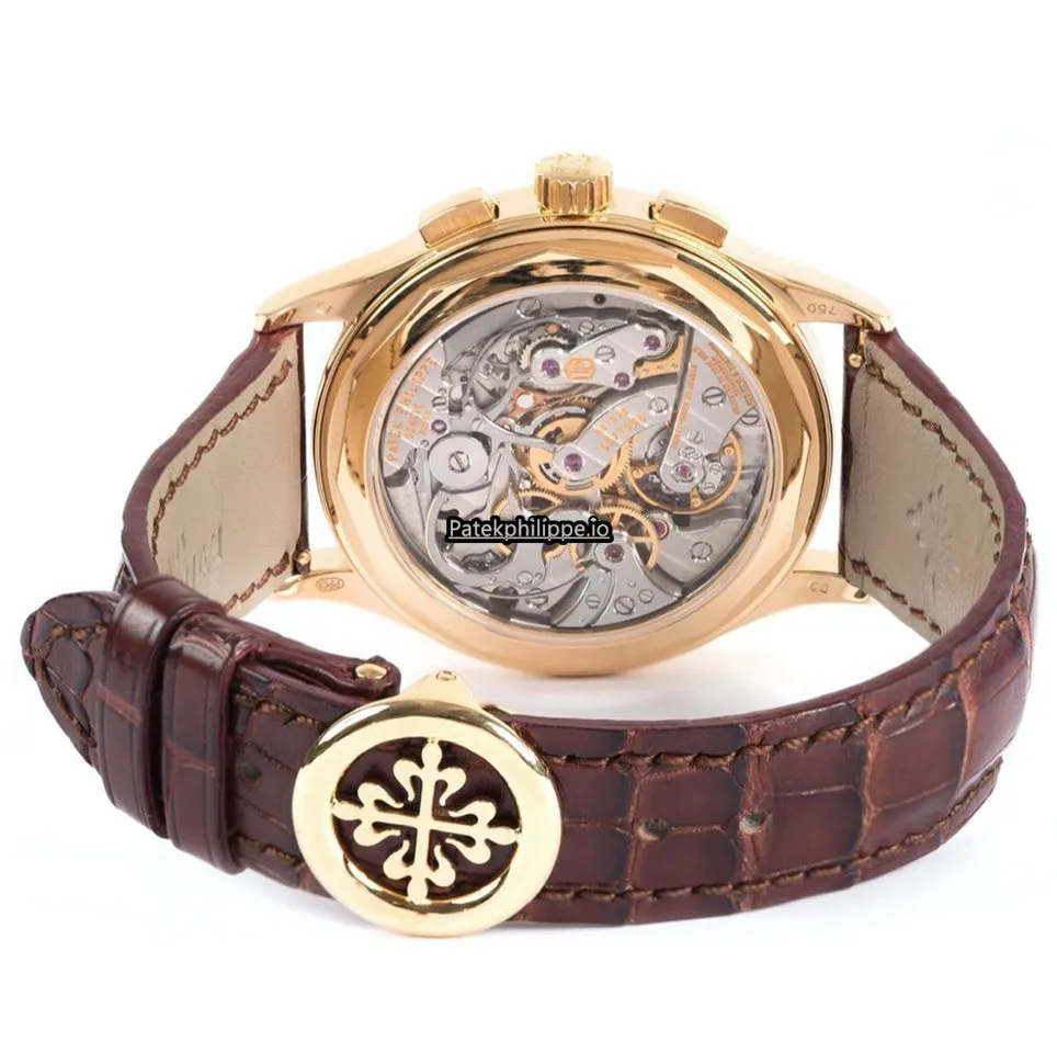 Alternative view of Patek Philippe Chronograph 5170j-001 39MM Yellow Gold Case Manual Winding