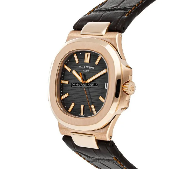 Alternative view of Patek Philippe Nautilus 5711r-001 40MM Rose Gold Case Automatic