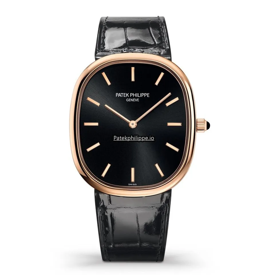 Patek Philippe Golden Ellipse 5738r-001 34.5x39.5MM Rose Gold Case Automatic