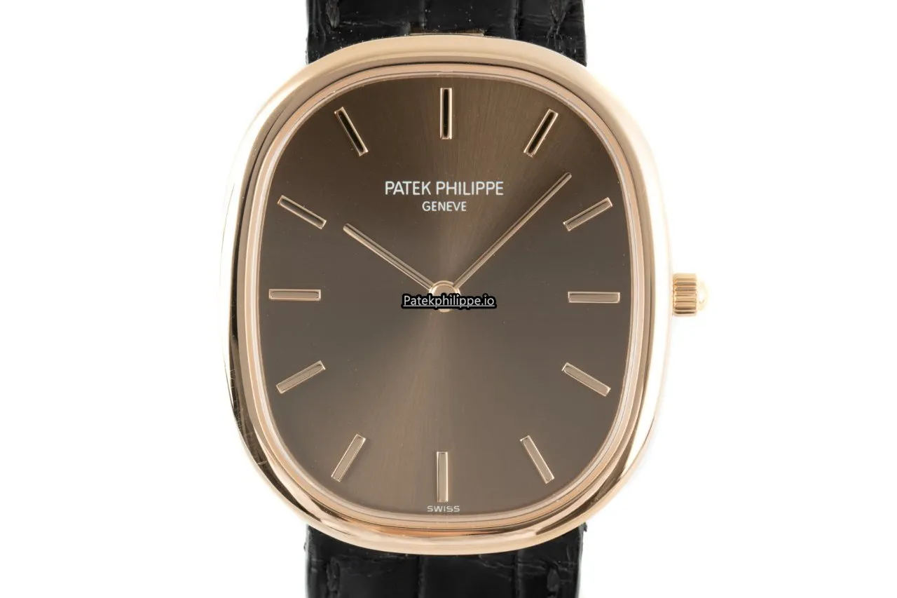 Patek Philippe Golden Ellipse 3738/100 35.5x31MM Red Gold Case Automatic