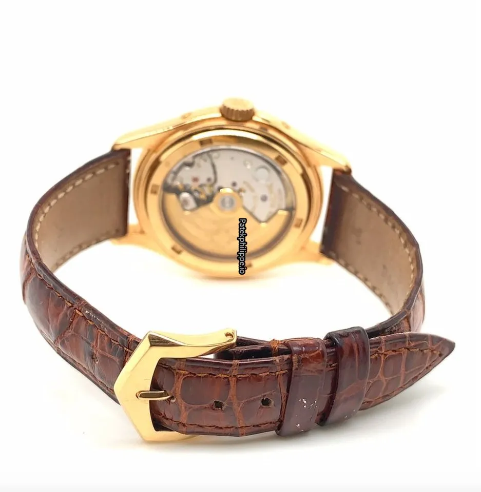 Alternative view of Patek Philippe Annual Calendar 5035r 37MM Rose Gold Case Automatic