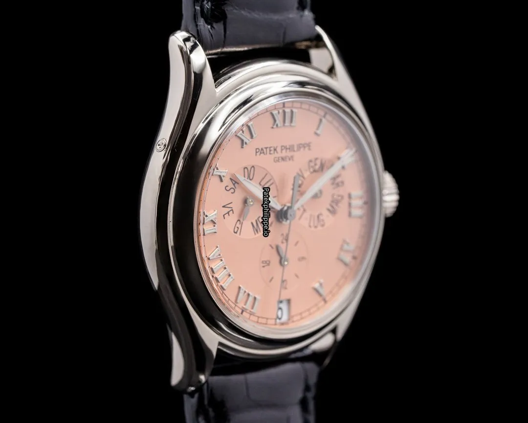 Alternative view of Patek Philippe Annual Calendar 5035g-001 37MM White Gold Case Automatic