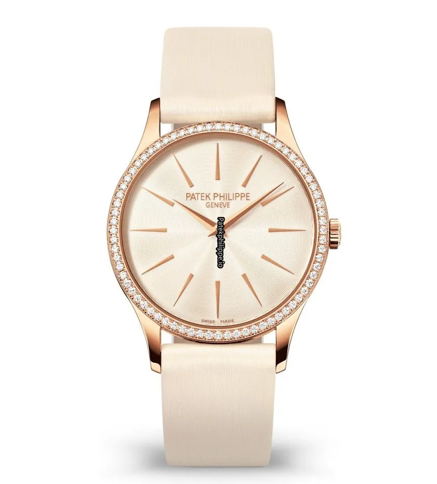 Patek Philippe Calatrava 4897r-010 33MM Rose Gold Case Manual Winding