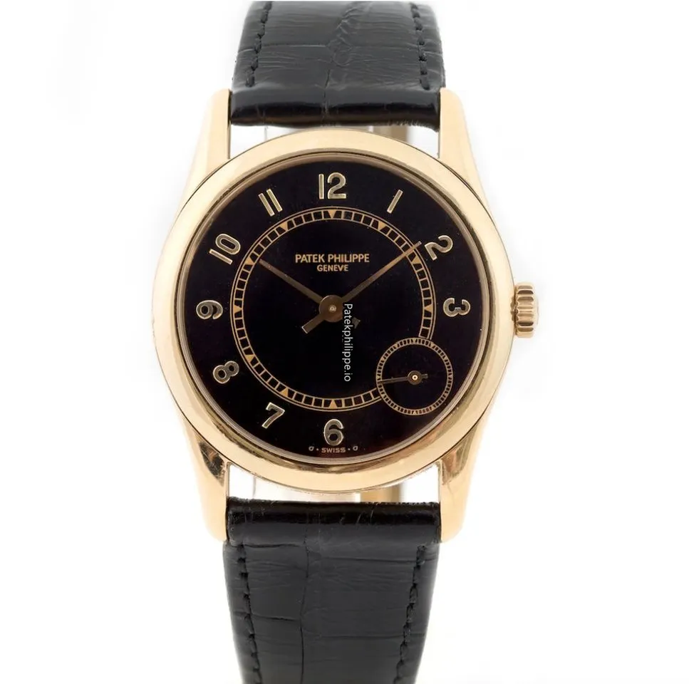 Patek Philippe Calatrava 5000j 34MM Yellow Gold Case Automatic