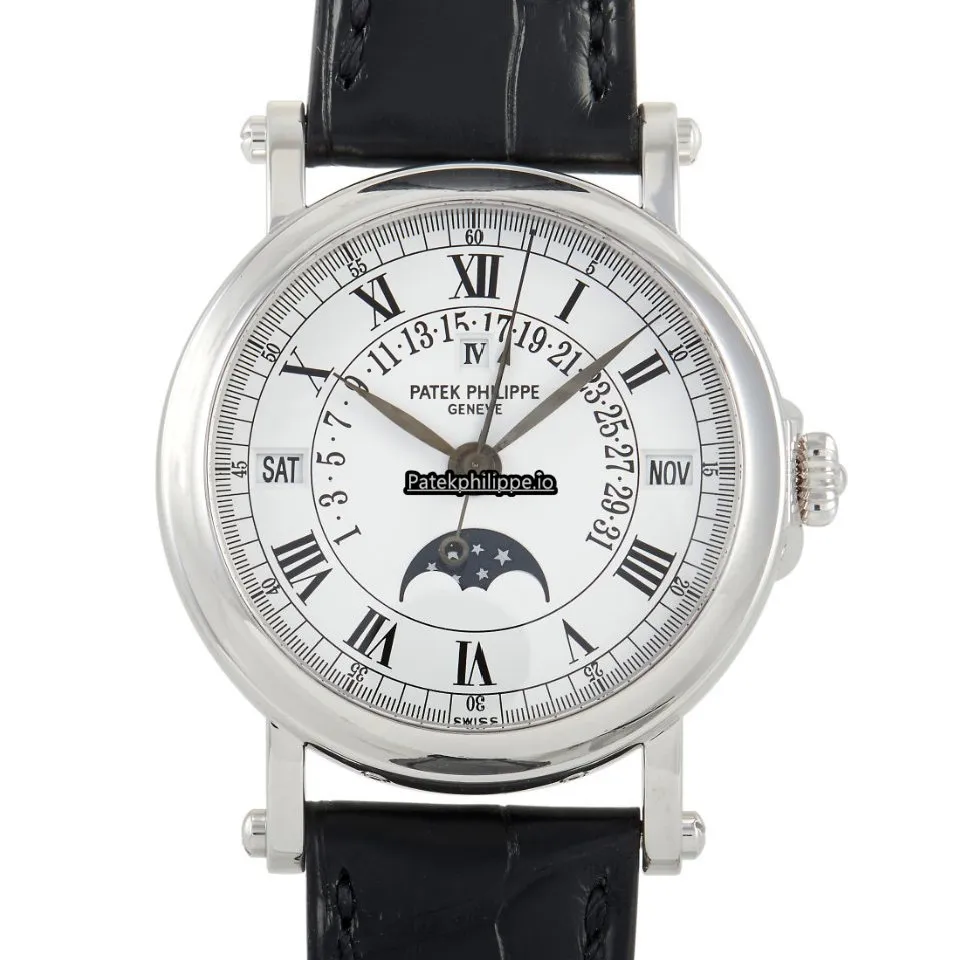 Patek Philippe Perpetual Calendar 5059g 36MM White Gold Case Automatic