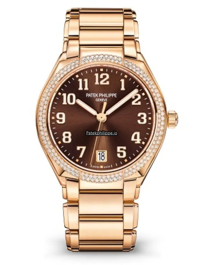 Patek Philippe Twenty-4 7300/1200r-001 36MM Rose Gold Case Automatic