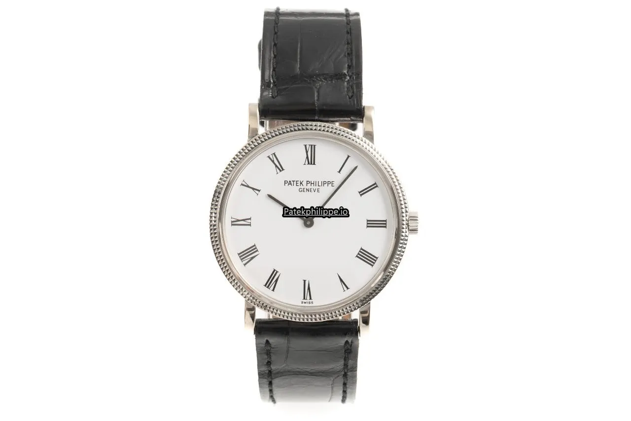Alternative view of Patek Philippe Calatrava 5120 35MM White Gold Case Automatic