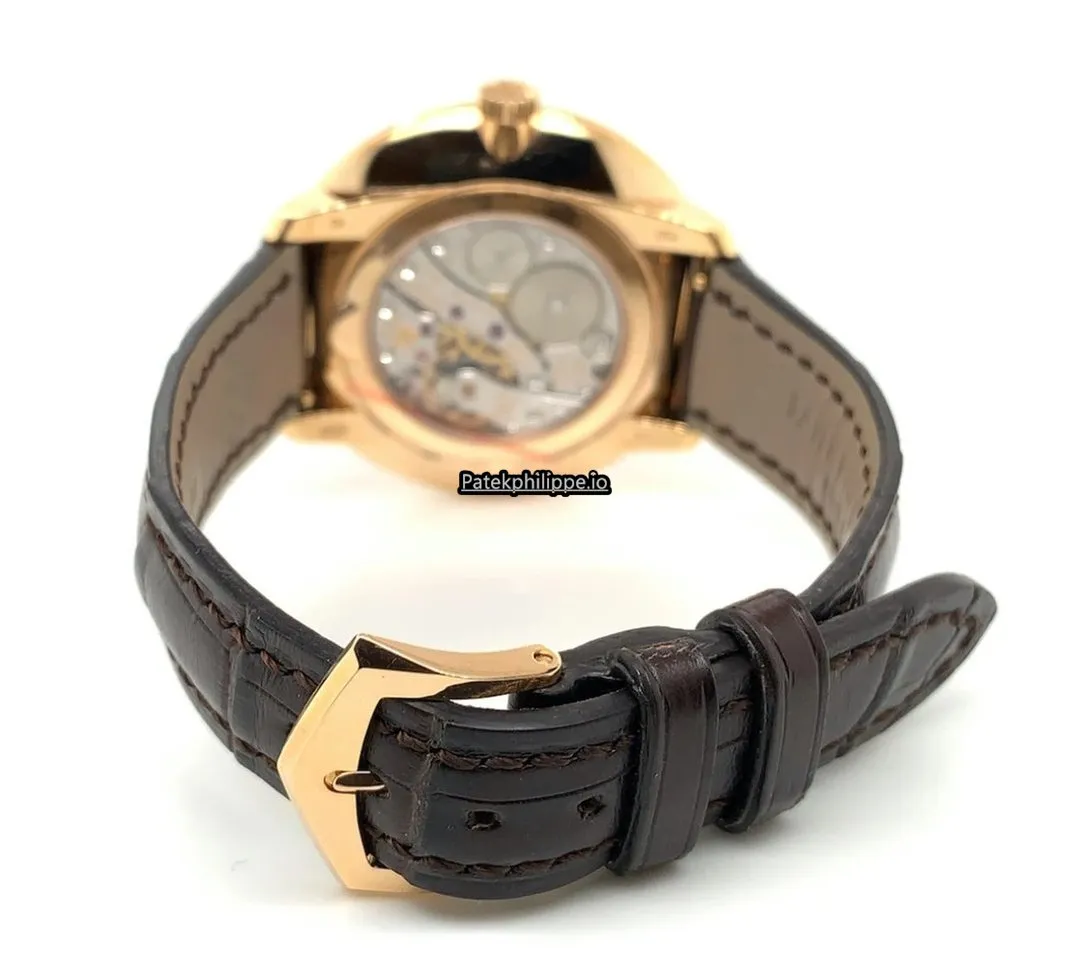 Alternative view of Patek Philippe Calatrava 5123r-001 38MM Rose Gold Case Manual Winding