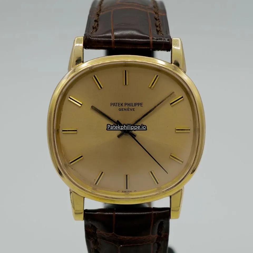 Patek Philippe Golden Ellipse 3586 34x36MM Yellow Gold Case Automatic