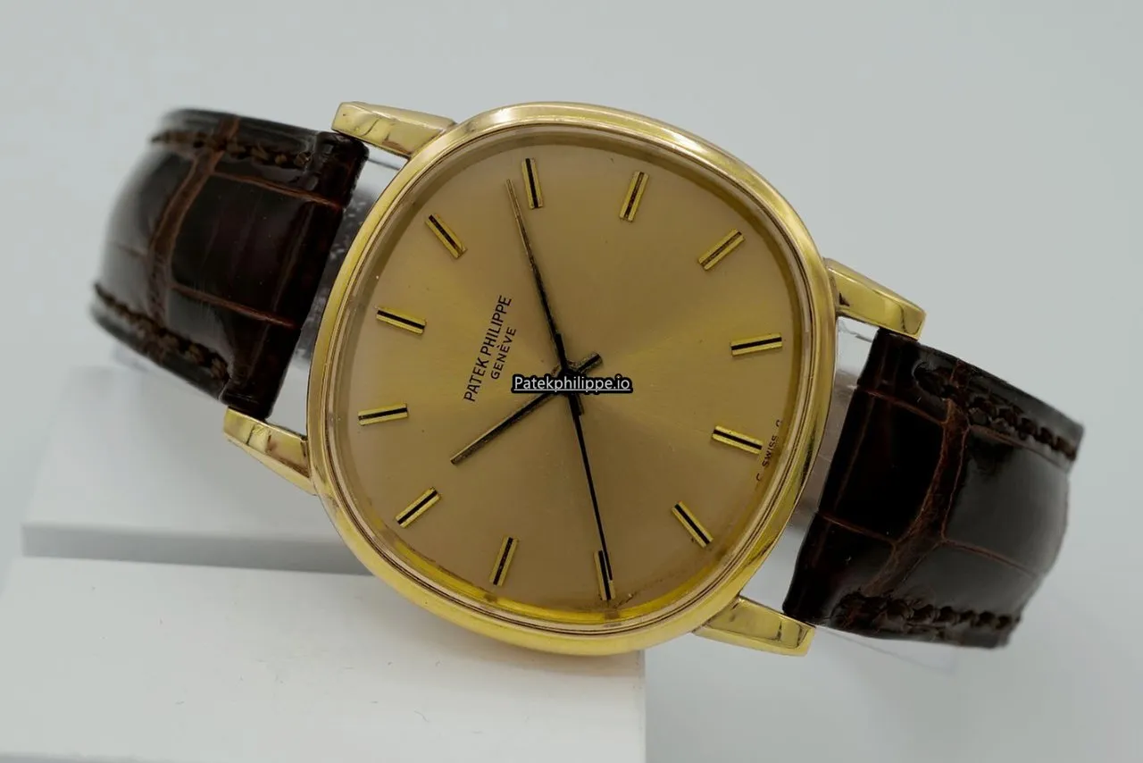 Alternative view of Patek Philippe Golden Ellipse 3586 34x36MM Yellow Gold Case Automatic