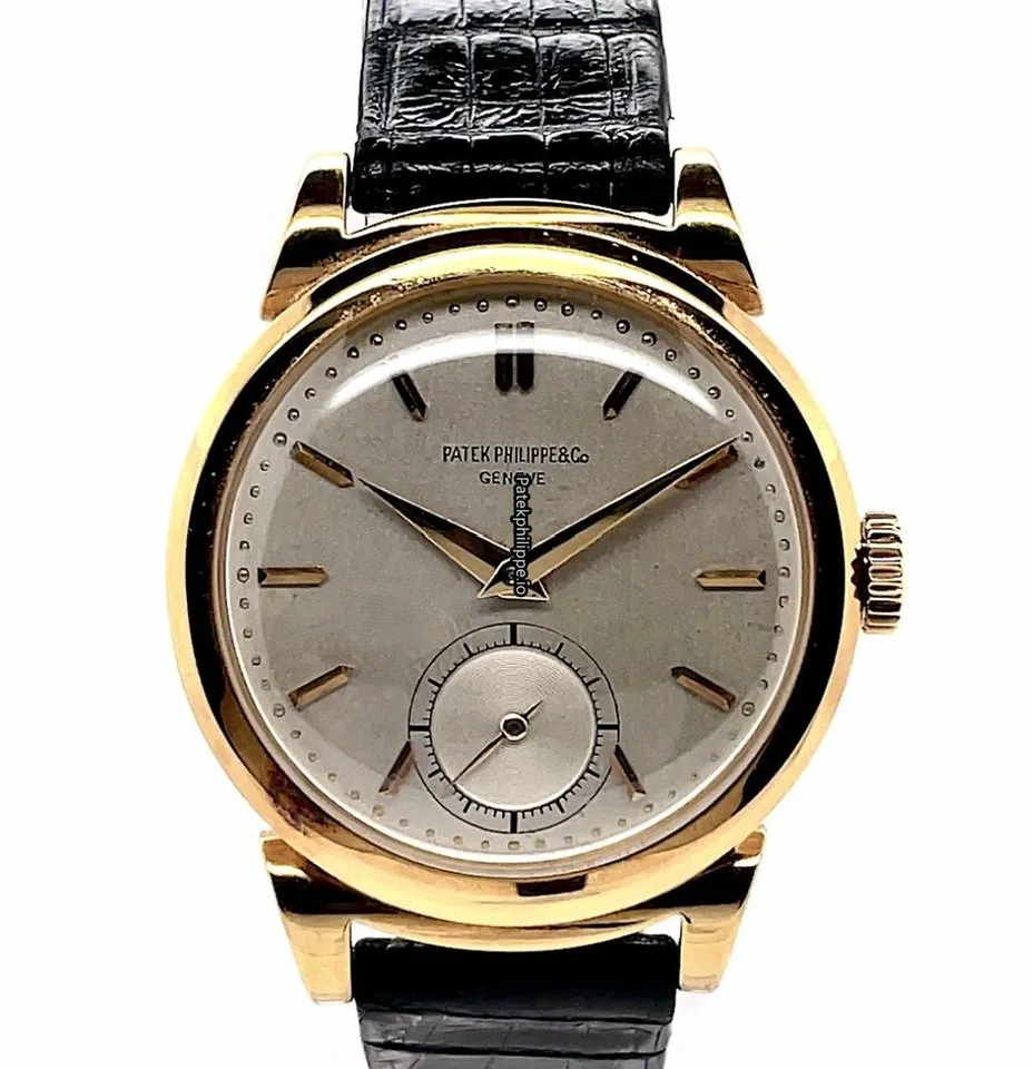 Patek Philippe Calatrava 1491 34MM Yellow Gold Case Manual Winding