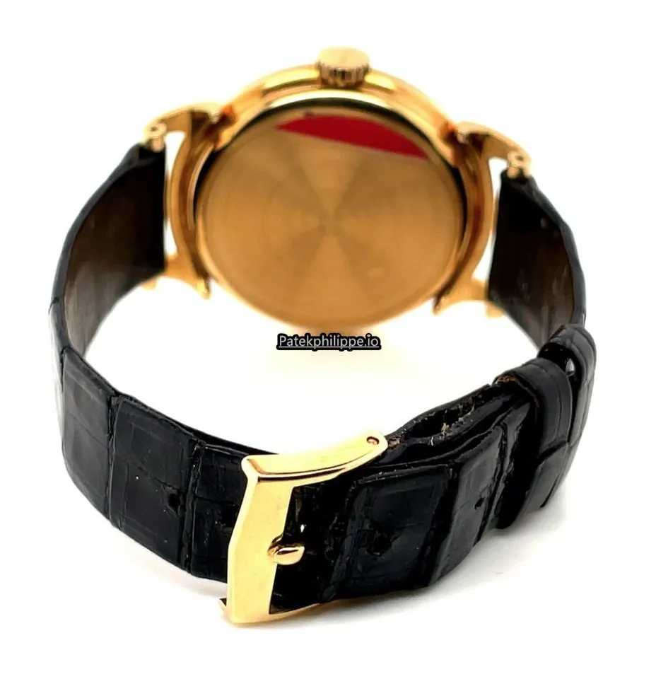 Alternative view of Patek Philippe Calatrava 1491 34MM Yellow Gold Case Manual Winding