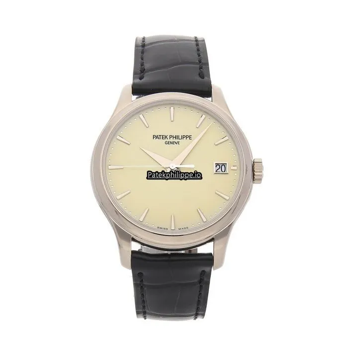 Patek Philippe Calatrava 5227g-001 39MM White Gold Case Automatic