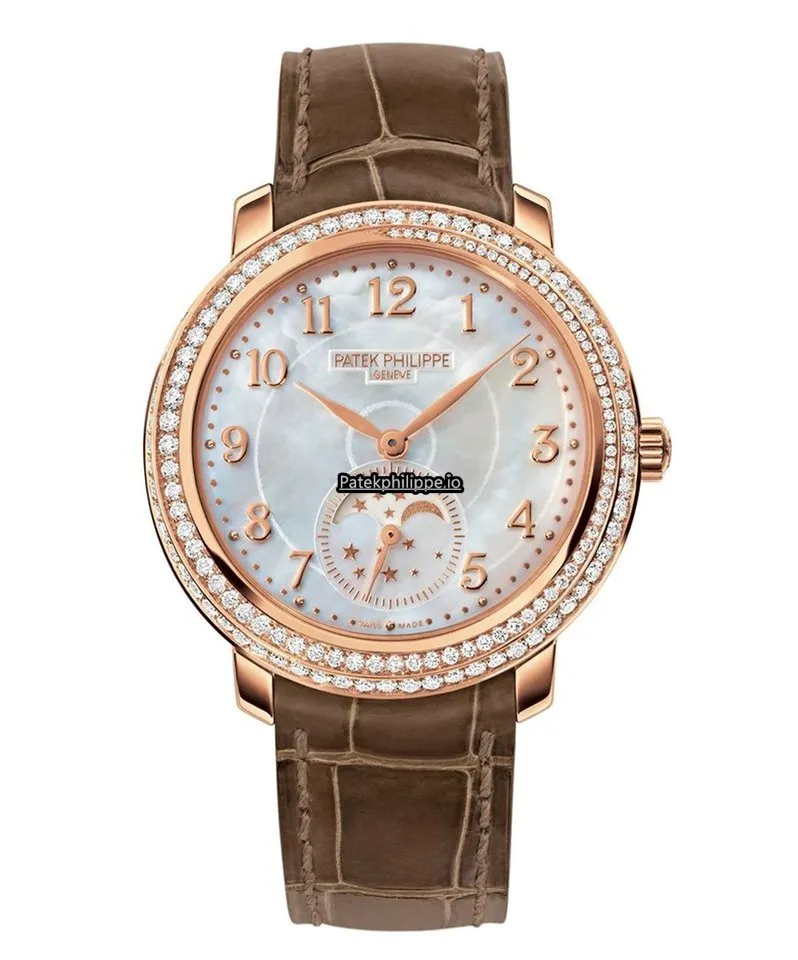 Patek Philippe Complications 4968r-001 33.3MM Rose Gold Case Manual Winding