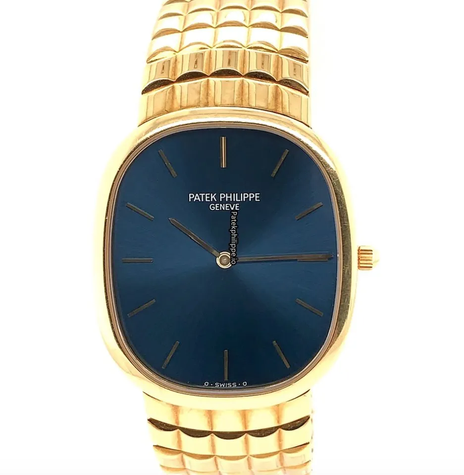 Patek Philippe Golden Ellipse 3738j 35.1x31MM Yellow Gold Case Automatic
