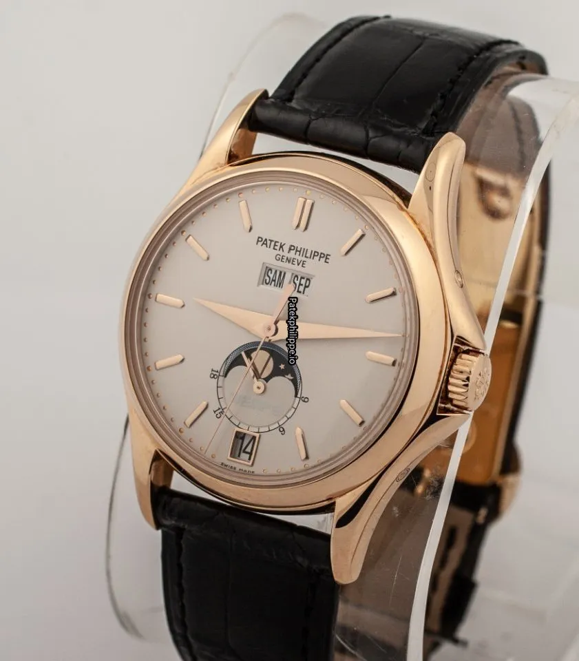 Alternative view of Patek Philippe Annual Calendar 5125r 36MM Rose Gold Case Automatic