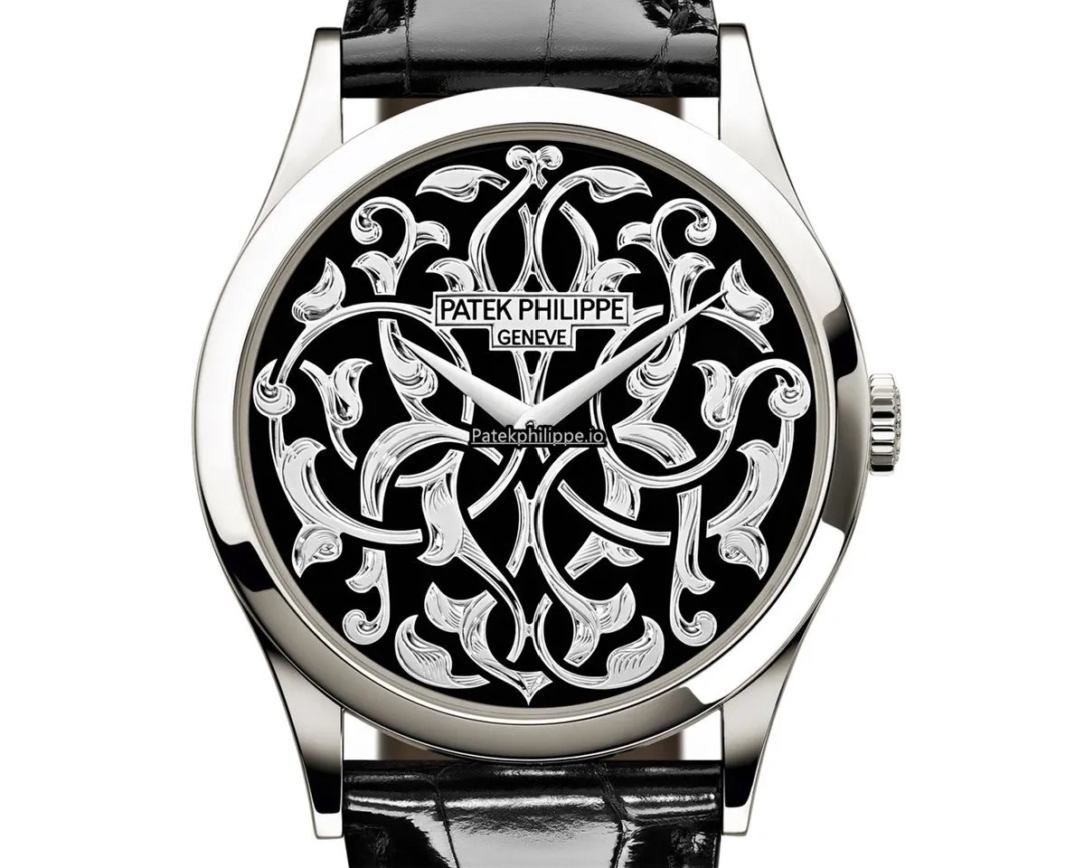 Alternative view of Patek Philippe Calatrava 5088/100p-001 38MM Platinum Case Automatic