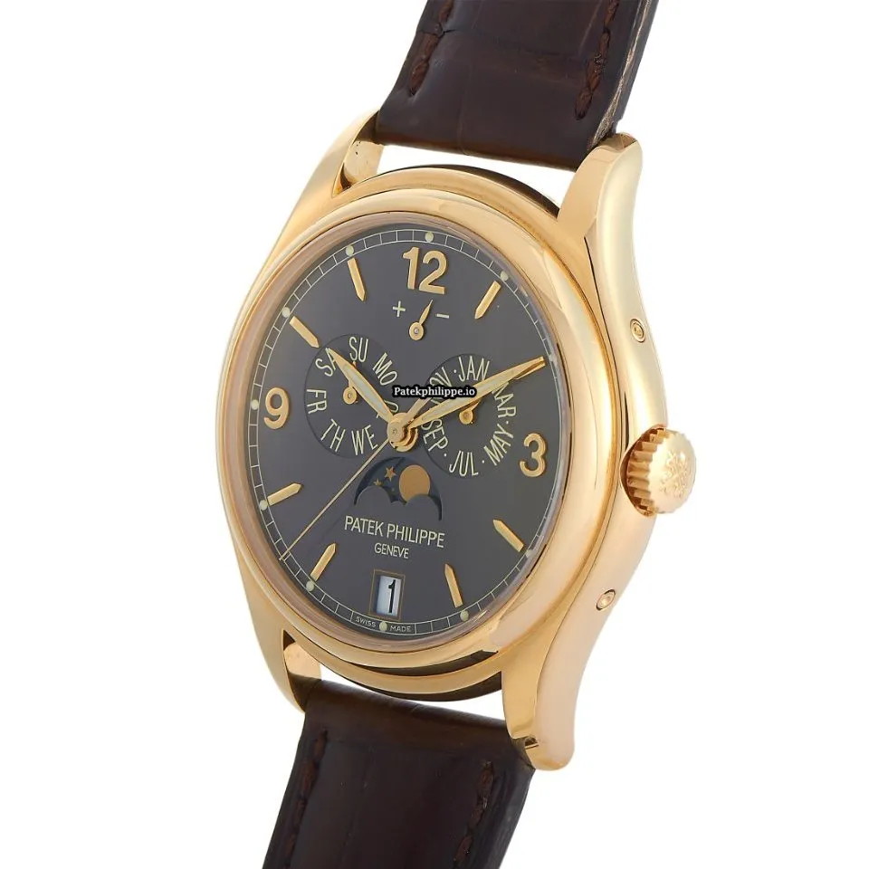 Alternative view of Patek Philippe Annual Calendar 5146j-010 39MM Yellow Gold Case Automatic