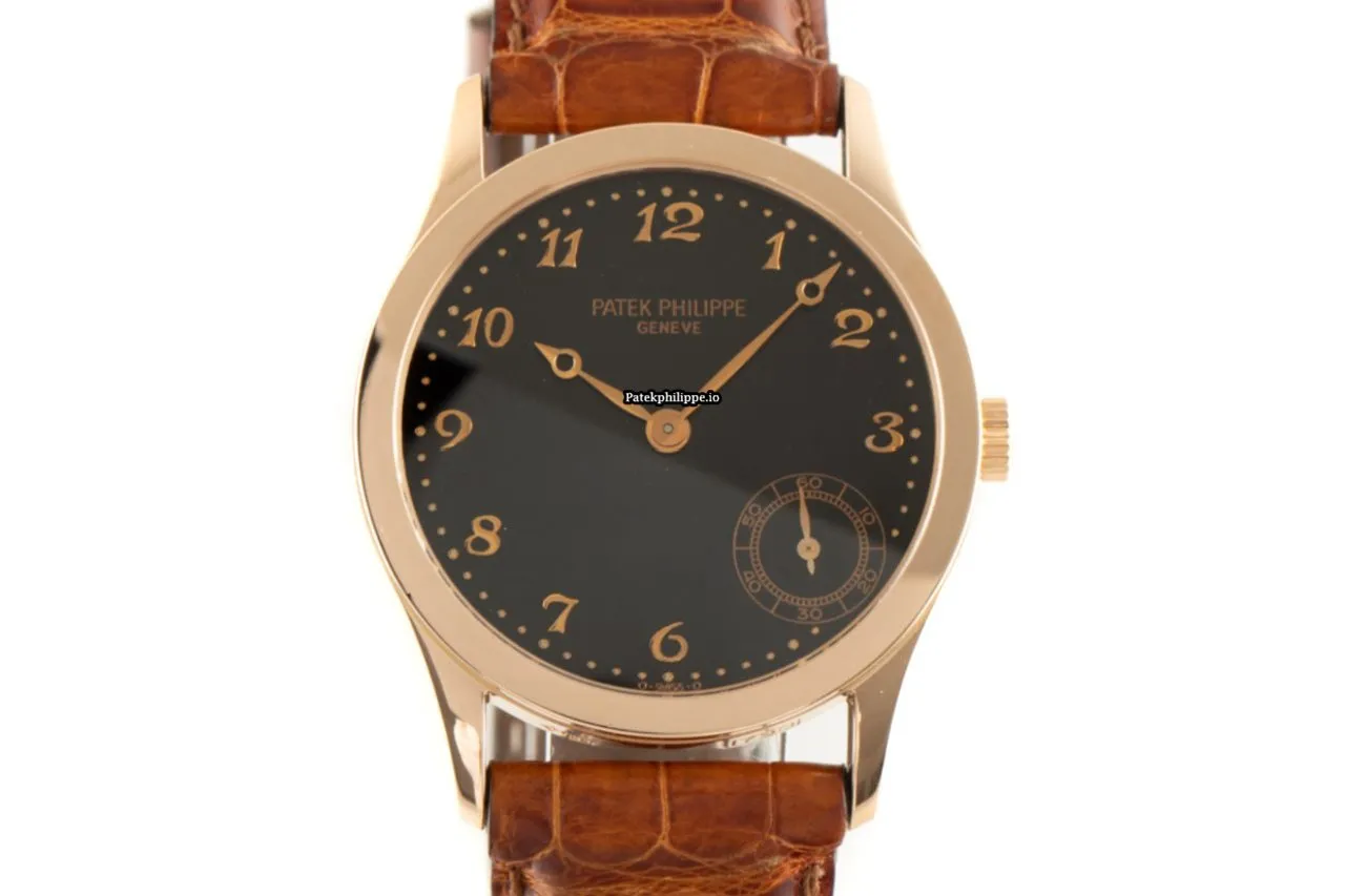 Patek Philippe Calatrava 5026 33.5MM Red Gold Case Automatic
