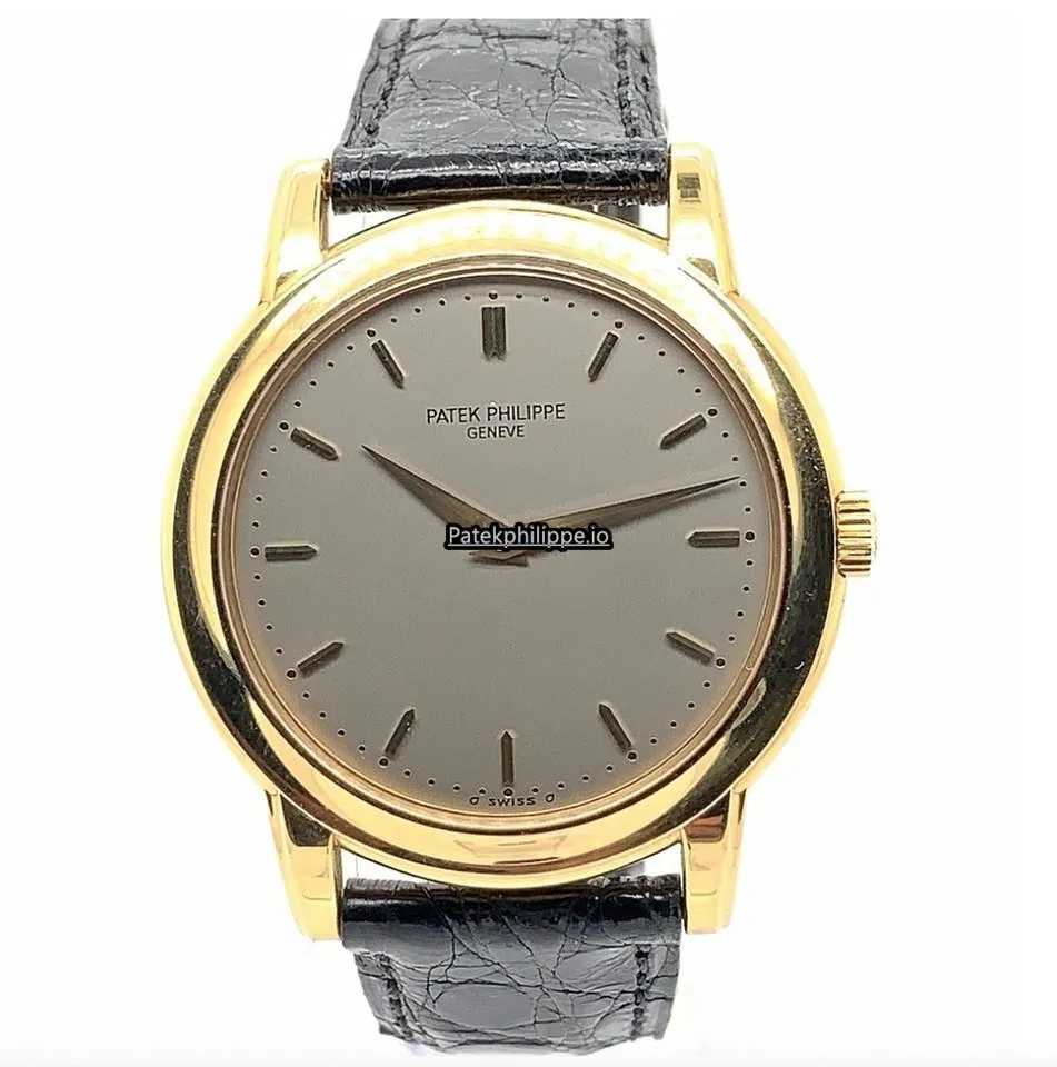 Patek Philippe Calatrava 5032j 36MM Yellow Gold Case Automatic
