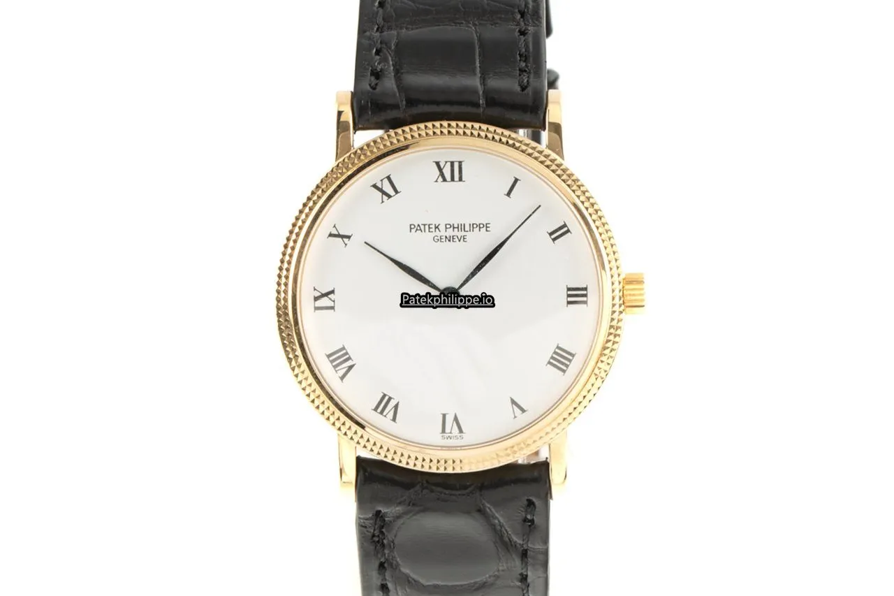 Patek Philippe Calatrava 3992 33MM Yellow Gold Case Automatic