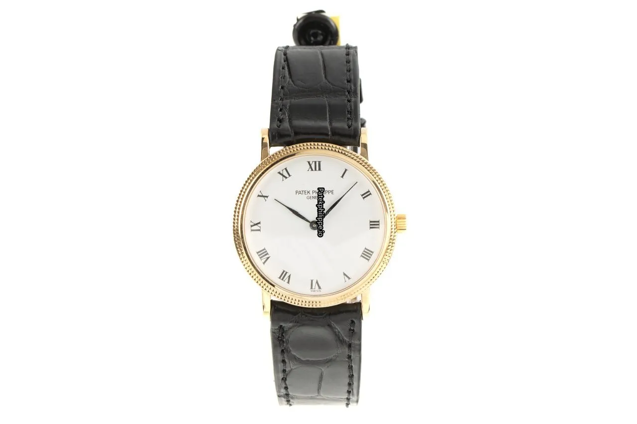 Alternative view of Patek Philippe Calatrava 3992 33MM Yellow Gold Case Automatic
