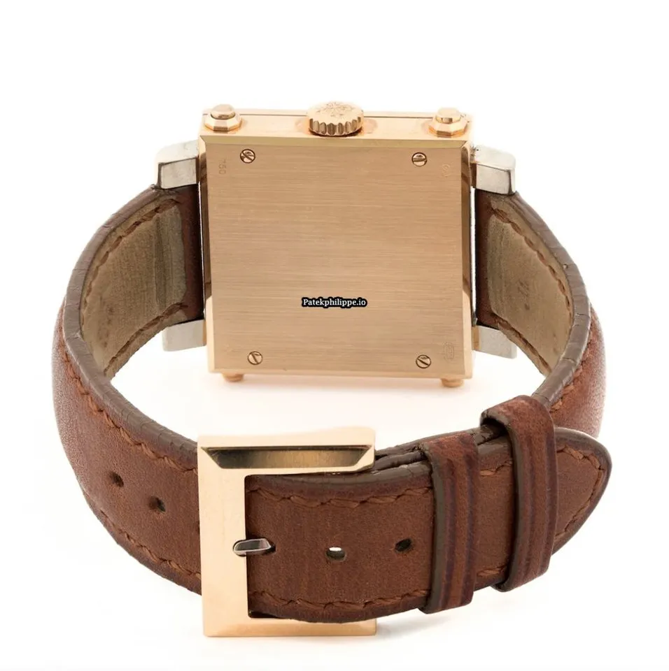 Alternative view of Patek Philippe Gondolo 5099rg-001 29MM Rose Gold Case Manual Winding