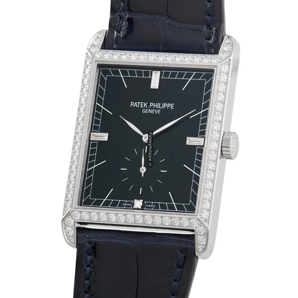 Alternative view of Patek Philippe Gondolo 5112g-001 30MM White Gold Case Manual Winding