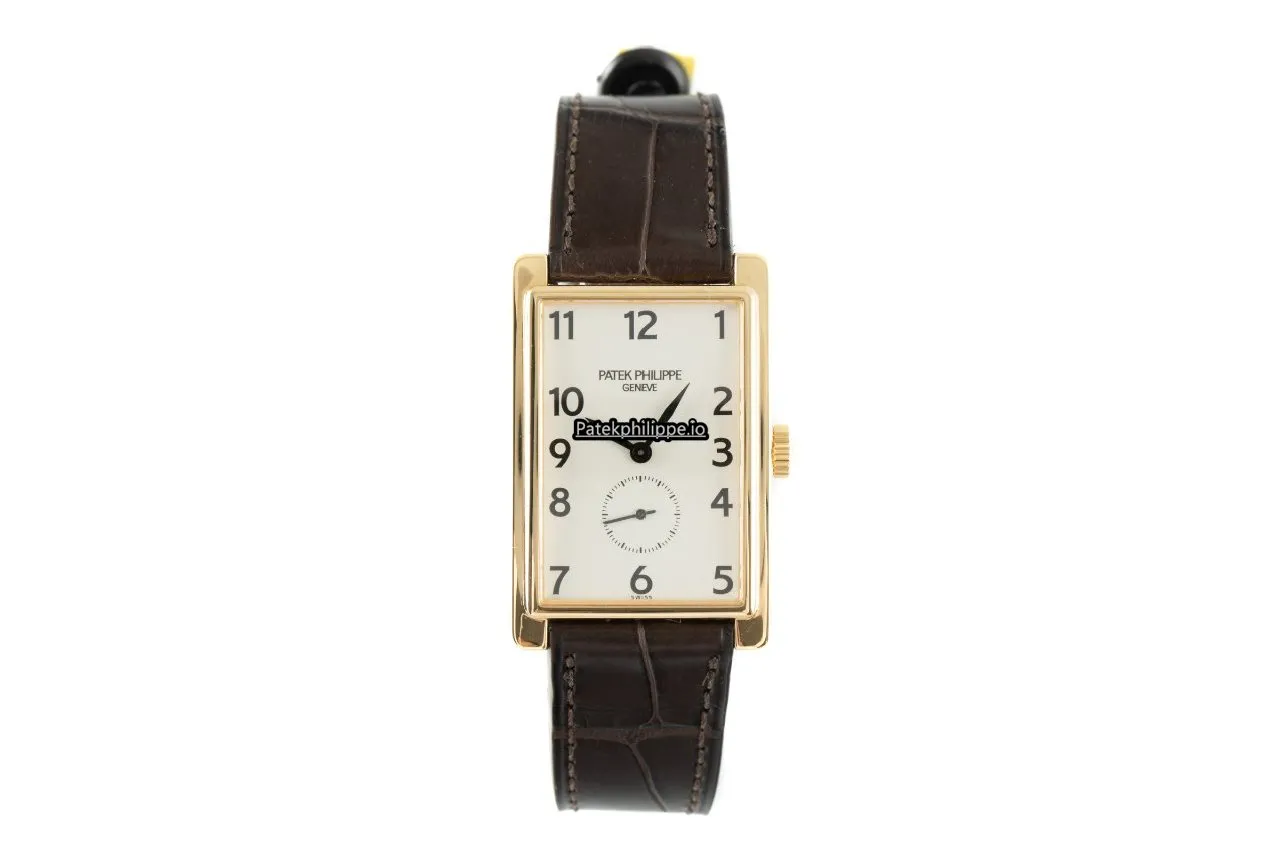 Alternative view of Patek Philippe Gondolo 5009 32.5x25.5MM Yellow Gold Case Manual Winding