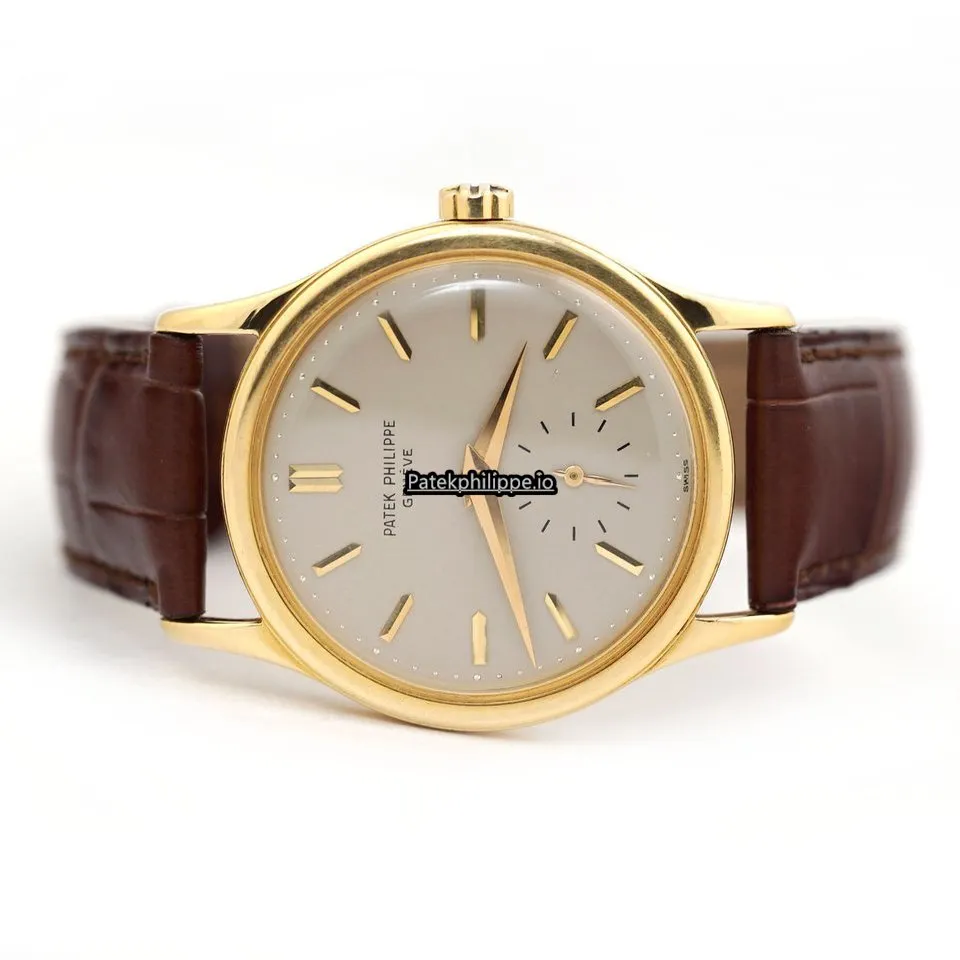 Patek Philippe Calatrava 3439 32.5MM Yellow Gold Case Automatic