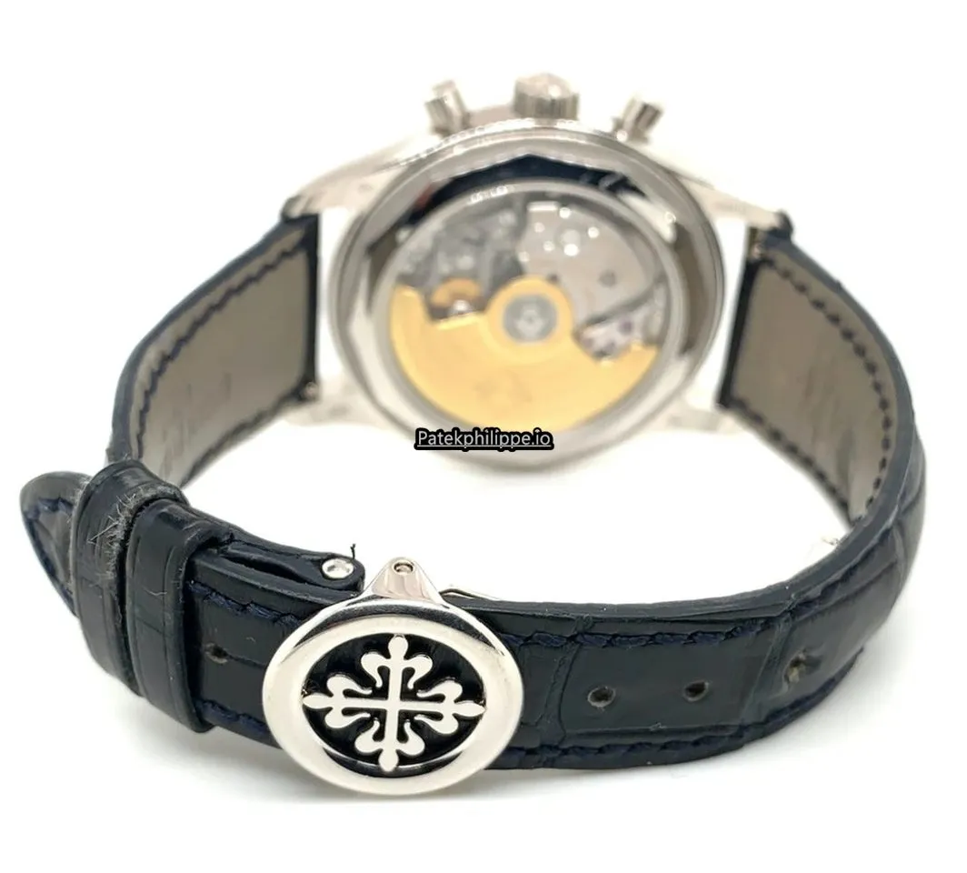 Alternative view of Patek Philippe Annual Calendar 5960p-015 40.5MM Platinum Case Automatic