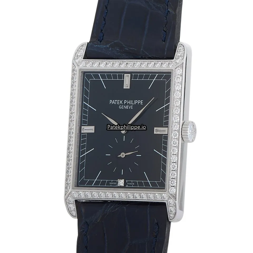 Alternative view of Patek Philippe Gondolo 5112g 30MM White Gold Case Manual Winding