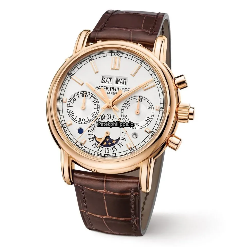 Patek Philippe Perpetual Calendar 5204r-001 40MM Rose Gold Case Manual Winding