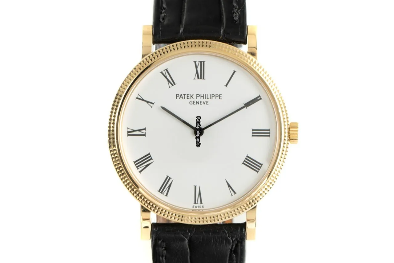 Patek Philippe Calatrava 5120 35MM Yellow Gold Case Automatic