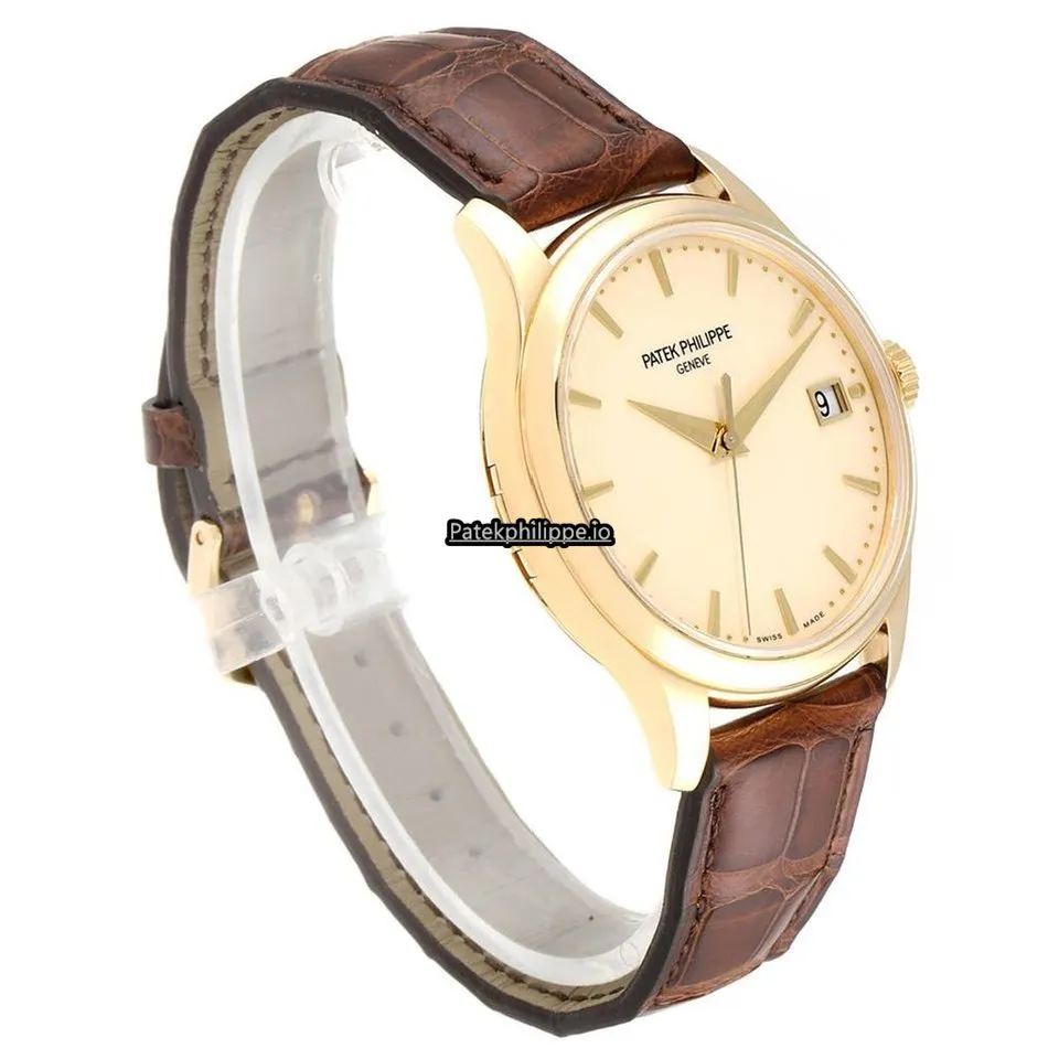 Alternative view of Patek Philippe Calatrava 5227 38MM Yellow Gold Case Automatic