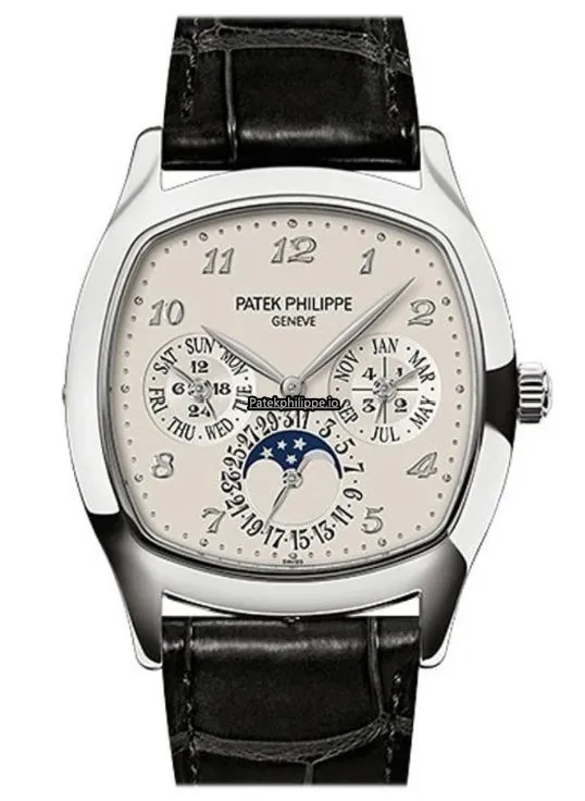 Patek Philippe Perpetual Calendar 5940g-001 37x44.6MM White Gold Case Automatic