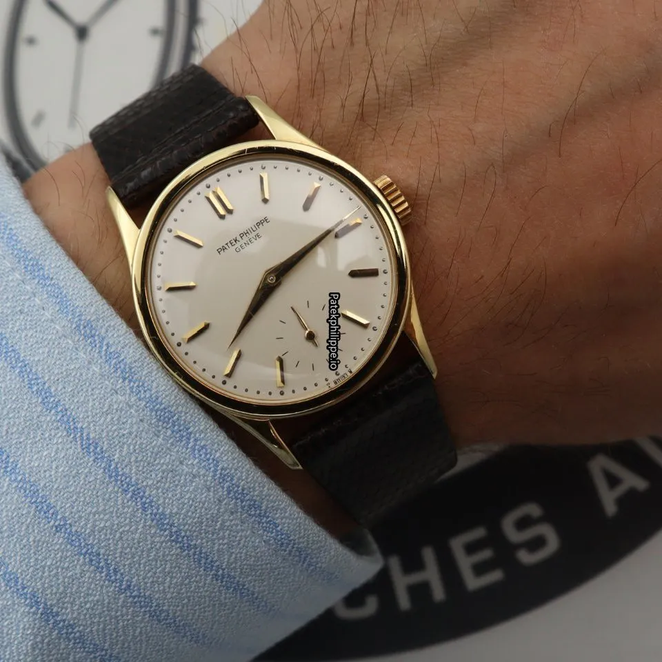Patek Philippe Calatrava 30MM Yellow Gold Case Manual Winding