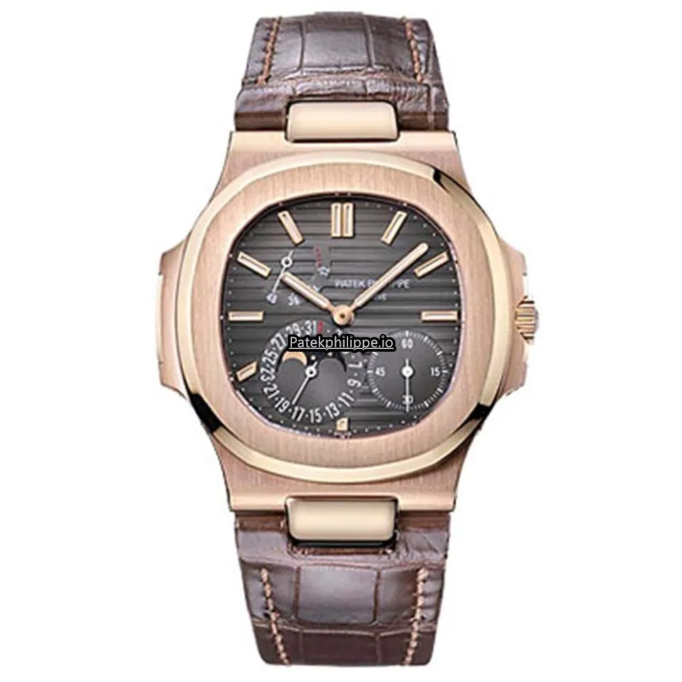 Patek Philippe Nautilus 5712r-001 40x38MM Rose Gold Case Automatic