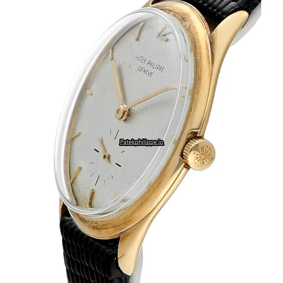 Alternative view of Patek Philippe Calatrava 33MM Yellow Gold Case Manual Winding