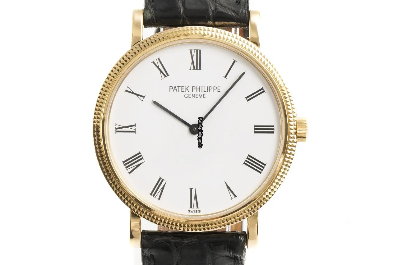 Patek Philippe Calatrava 5120 35MM Yellow Gold Case Automatic