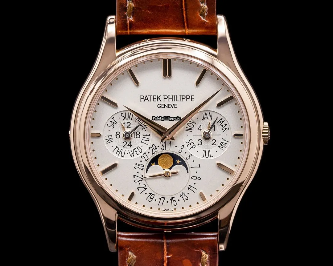 Patek Philippe Perpetual Calendar 5140r-011 37.2MM Rose Gold Case Automatic