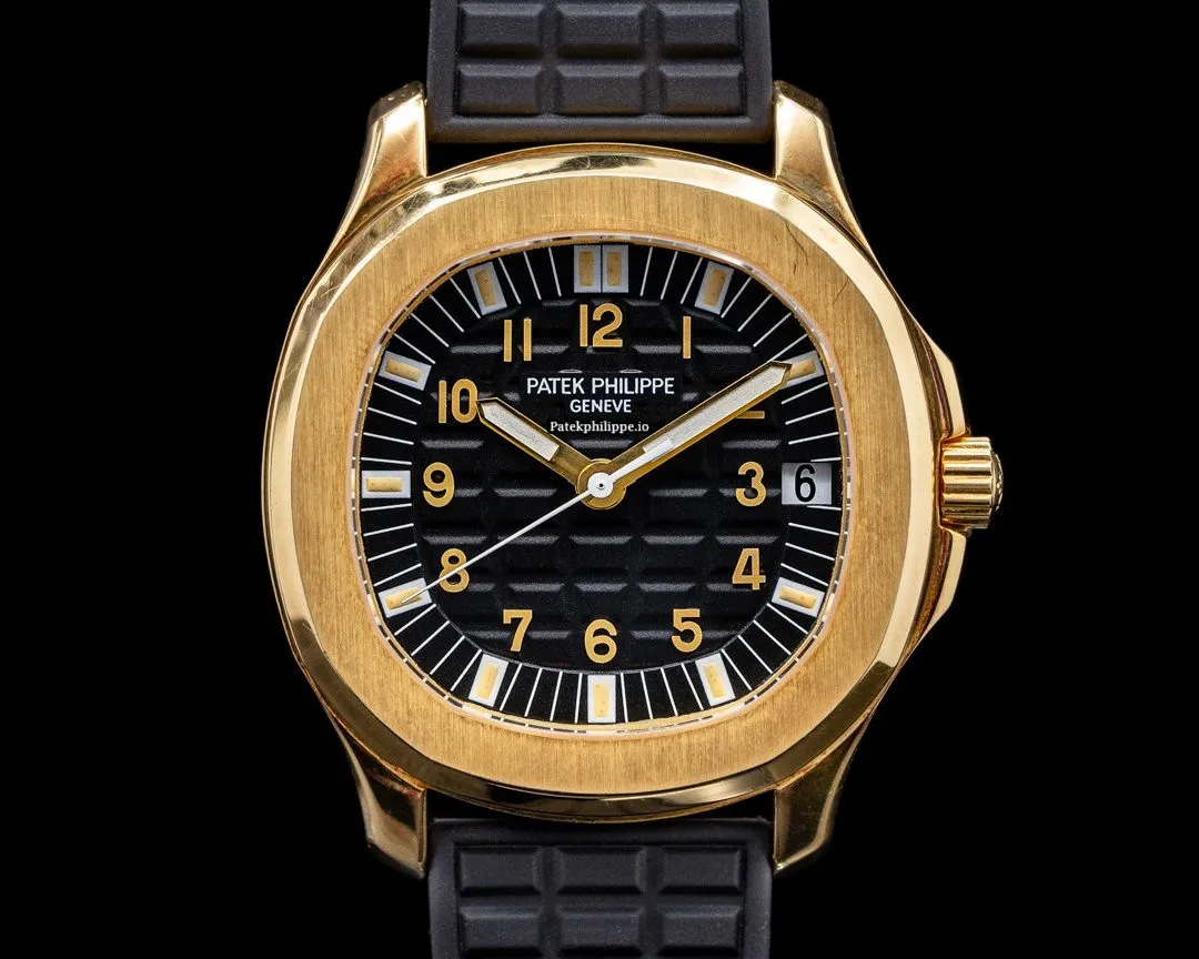Patek Philippe Aquanaut 5065j-001 38MM Yellow Gold Case Automatic