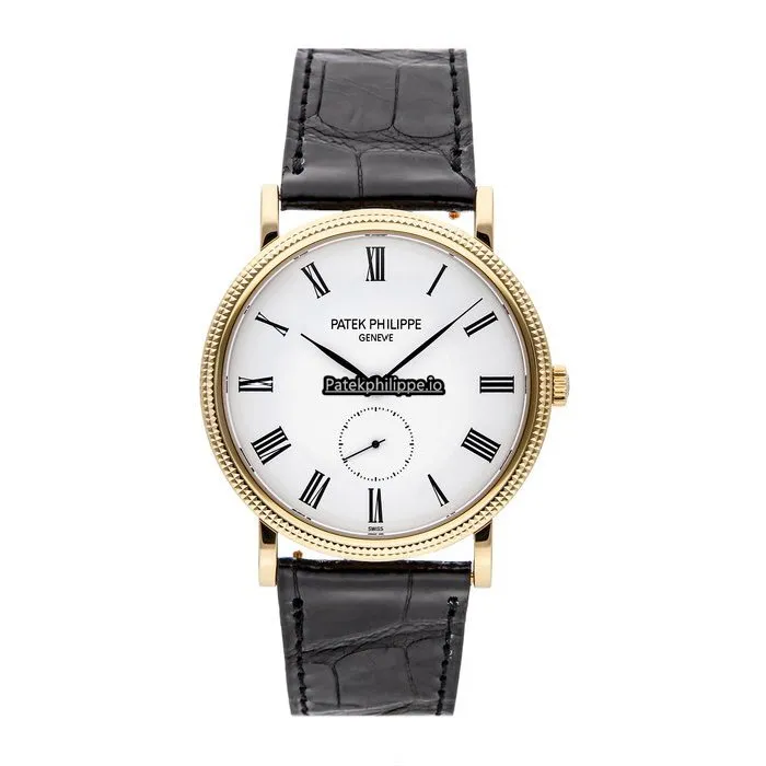 Patek Philippe Calatrava 5119j-001 36MM Yellow Gold Case Manual Winding