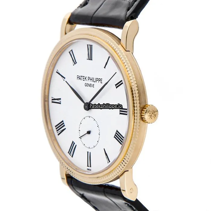 Alternative view of Patek Philippe Calatrava 5119j-001 36MM Yellow Gold Case Manual Winding